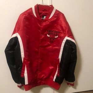 Chicago Bulls STARTER Black Label Jacket